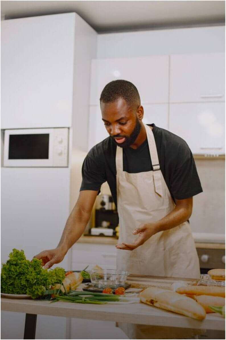 Imagen de cocina divertida